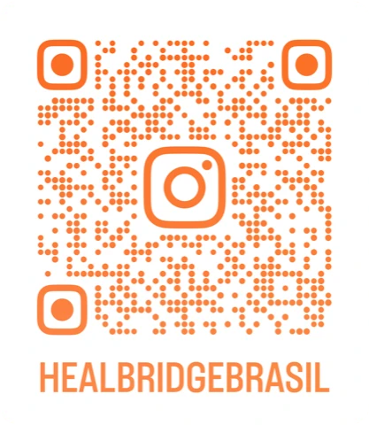 QR Code Instagram @healbridgebrasil